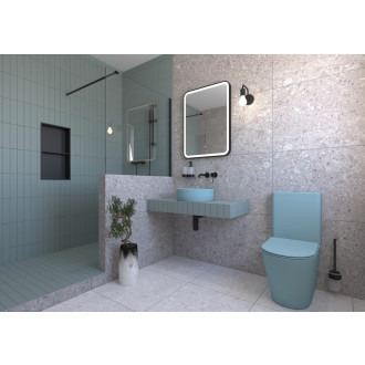 Wc kombi komplet kombinovaný SAT Infinitio zelená mat vario odpad SATINF031VPSNLGEM