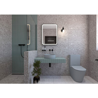 Wc kombi komplet kombinovaný SAT Infinitio šedá mat vario odpad SATINF031VPSNLGRM