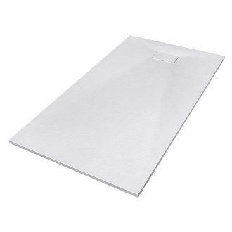 BESCO VEXO OBDÉLNÍK, SMC vanička, 100x80x3,2 cm, bílá barva, bez nožiček VEXOOWD1080W