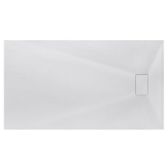 BESCO VEXO OBDÉLNÍK, SMC vanička, 180x90x3,2 cm, bílá barva, bez nožiček VEXOOWD1890W