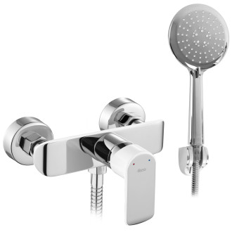 REA Sprchová baterie BLOOM bílý chrom (včetně ruční hlavice) REA-B3000