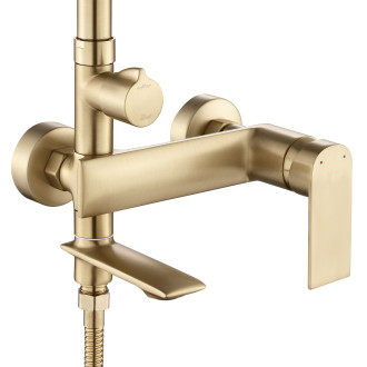 Sprchový set REA Veneta Brush Gold