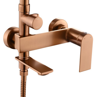 REA Sprchový set STORM, kartáčovaná měď REA-P3000