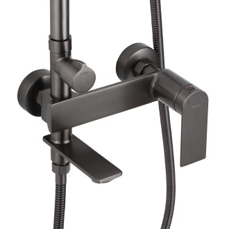 REA STORM Sprchový set Gun Grey REA-P9534