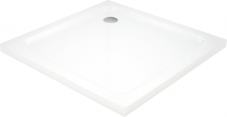 Mexen Omega sprchový kout 100x100 cm, průhledná, zlatá + vanička 825-100-100-50-00-4010