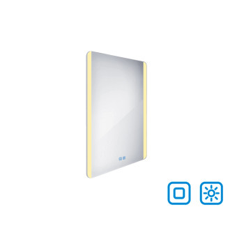 LED zrcadlo 500x700 se dvěma dotykovými senzory