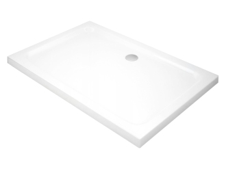 Mexen Omega sprchový kout 140x70 cm, průhledná, zlatá + vanička 825-140-070-50-00-4010