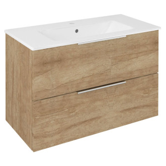 CIRASA umyvadlová skříňka 78x54x39cm, dub alabama