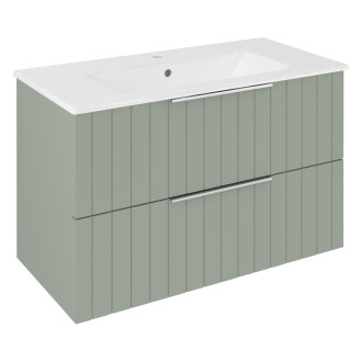 CIRASA umyvadlová skříňka 78x54x39cm, verde strip