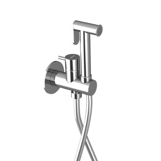 ULTRAMIX podomítková bidetová baterie se Stop sprškou, kulatá, chrom 61681