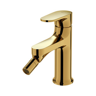 Cersanit Inverto bidetová stojánková zlatá, zlatá páka S951-289