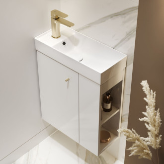 Cersanit Larga umyvadlová baterie zlatá mat S951-389