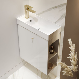 Cersanit Larga úchytka zlatá 1ks S599-0144