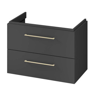 Cersanit Larga skříňka pod umyvadlo 80 montovaná antracit S164-037