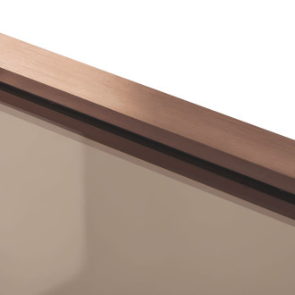 Sprchový kout REA DIAMOND 90x90 COPPER BRUSH