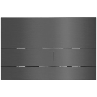 CERANO - Ovladací tlačítko WC modulů Lite/Line - nerezová ocel - grafit/gun metal