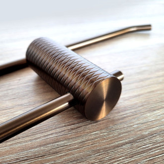 REA Koupelnový věšák 9710 Prism Brush Copper REA-98027