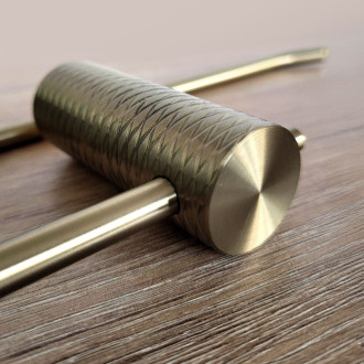 REA Koupelnový věšák 9710 Prism Brush Gold REA-98029