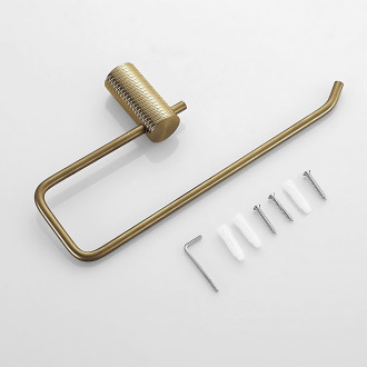 REA Koupelnový věšák 9710 Prism Brush Gold REA-98029