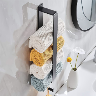 REA Koupelnový věšák Black REA-98025