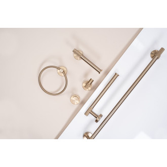 REA Koupelnový věšák Ring 6610 Brush Gold REA-98012