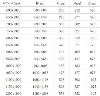 MEXEN LIMA sprchové dveře zalamovací 80x190 cm 6mm, chrom-kouřové 856-080-000-01-40