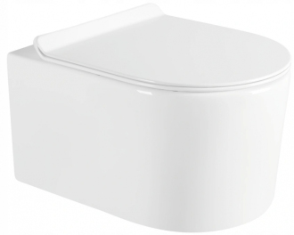 Mexen Sofia rimless WC + SLIM soft-close sedátko, Duroplast, bílá 30540100