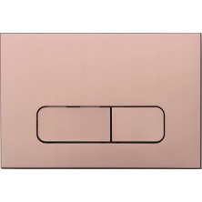 Mexen FENIX 02 Splachovací tlačítko, s rámečkem z růžového zlata 600205
