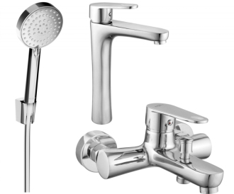 Vanová souprava Mexen Kama R75, chrom - 72513R75-00