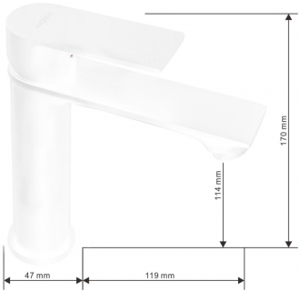 Vanová souprava Mexen Royo R05, bílá - 72203R05-20