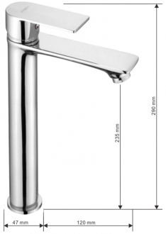 Vanová souprava Mexen Royo R62, chrom - 72213R62-00