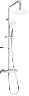 Mexen KX67 sprchový set termostatickou baterií, chrom/bílá - 771506791-00