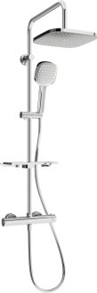 Mexen KT33 sprchový set termostatickou baterií, chrom - 771503393-00