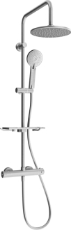 Mexen KT40 sprchový set termostatickou baterií, grafit - 771504093-66