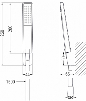 Mexen R-72 vanový set, černá - 785725052-70