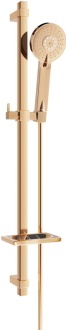 Mexen DQ40 Posuvný sprchový set, růžové zlato - 785404581-60