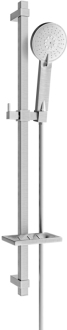 Mexen DQ40 Posuvný sprchový set, grafit - 785404581-66