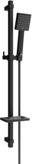 Mexen DQ45 Posuvný sprchový set, černý - 785454581-70