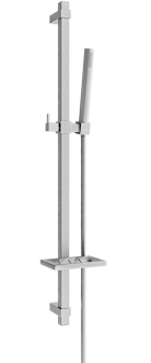 Mexen DQ70 Posuvný sprchový set, grafit - 785704581-66