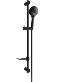 Mexen DF74 Posuvný sprchový set, černý - 785744582-70