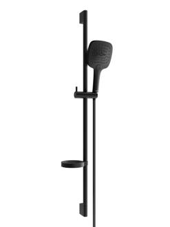 Mexen DS17 Posuvný sprchový set, černý - 785174583-70