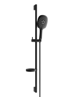 Mexen DS22 Posuvný sprchový set, černý - 785224583-70