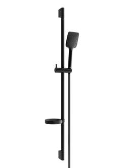 Mexen DS62 Posuvný sprchový set, černý - 785624583-70