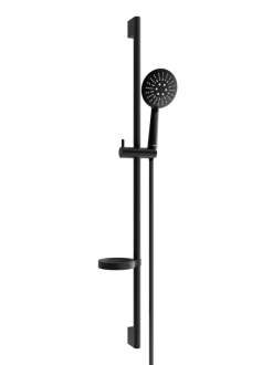 Mexen DS67 Posuvný sprchový set, černý - 785674583-70