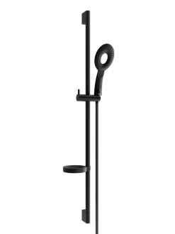 Mexen DS73 Posuvný sprchový set, černý - 785734583-70