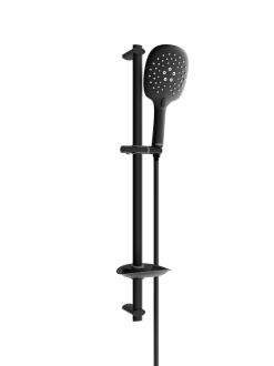 Mexen DB22 Posuvný sprchový set, černý - 785224584-70