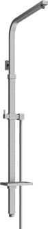 MEXEN Q sprchový set , hladká hadice 150 cm, grafit 79395-66