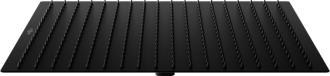 MEXEN SLIM Black Sprchová hlavice 40x40 cm  79140-70