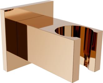 Mexen Cube držák sprchy, růžové zlato - 79350-60