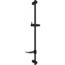 MEXEN DF Posuvný držák sprchy s mýdlenkou, 80 cm, černá 79382-70